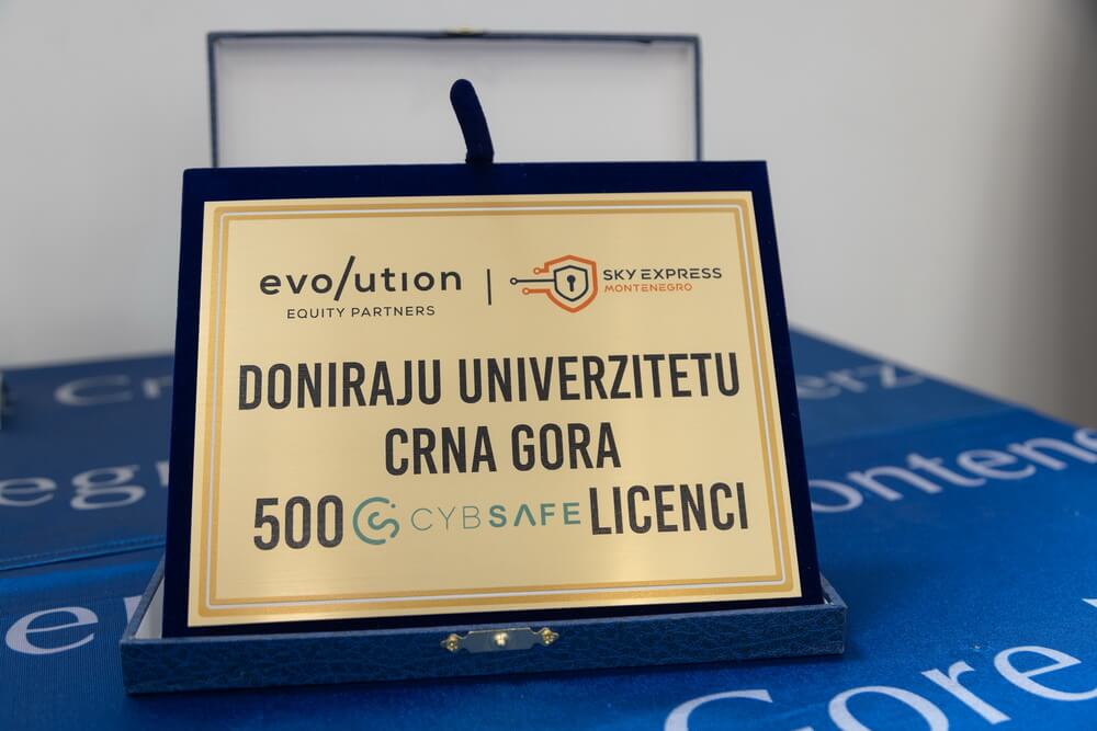Sky Express Montenegro donirao softverske licence za edukaciju o sajber bezbjednosti Univerzitetu Crne Gore
